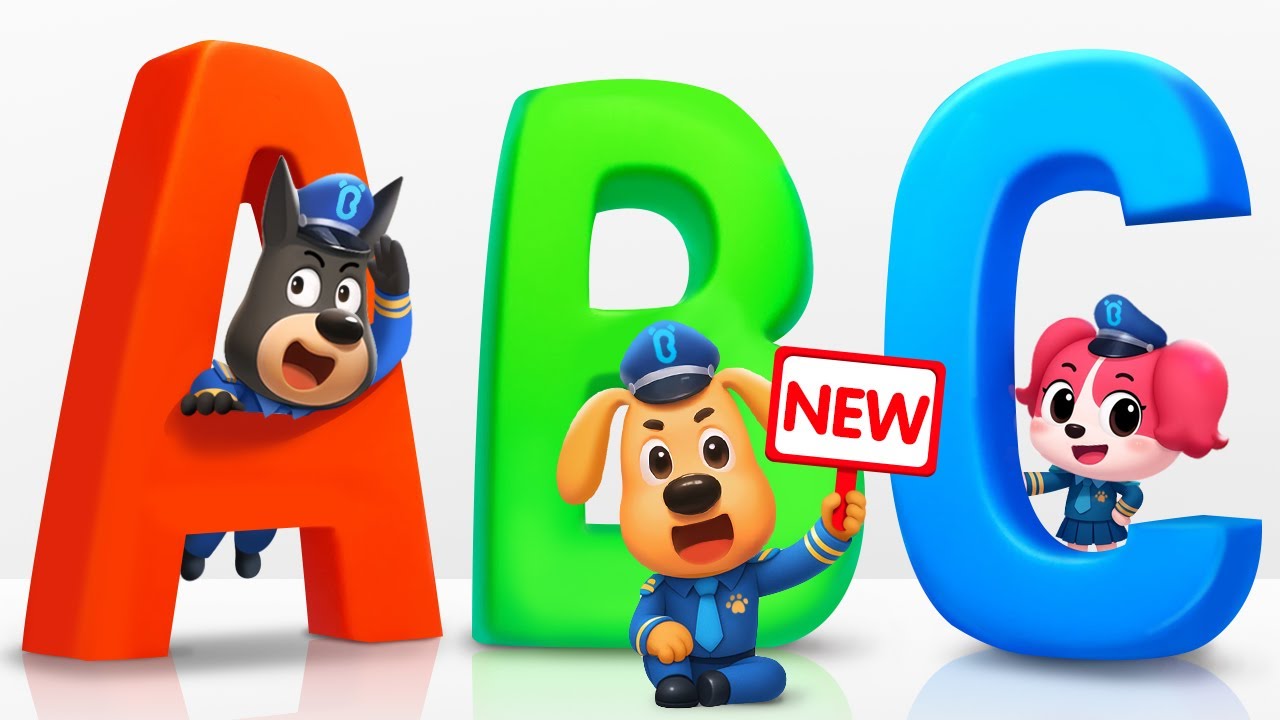 Learn ABC English Alphabet with Sheriff Labrador