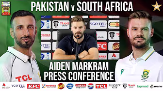 Aiden Markram Press Conference | PAK vs SA Test Series 2025 | 1st Test Day 4 | PCB | M2R1U background