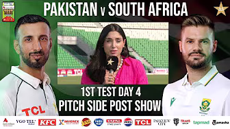 Pitch Side - Post Match Studio Show | PAK vs SA Test Series 2025 | 1st Test Day 4 | PCB | M2R1U