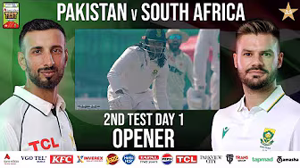 Opener | Pakistan vs South Africa Test Series 2025 | 2nd Test Day 1 | PCB | M2R1U