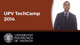 UPV TechCamp 2014 | Universitat Politècnica de València UPV background