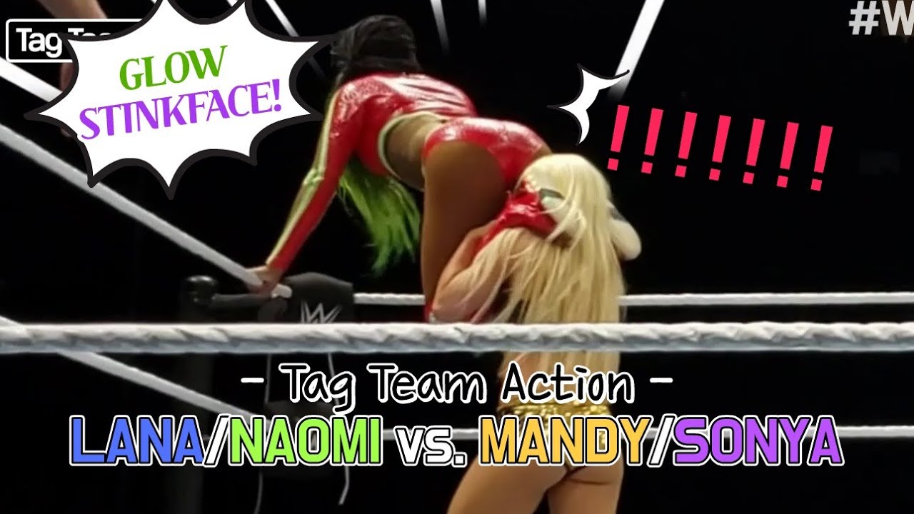 Naomi & Lana vs. Mandy Rose & Sonya Deville 2018 #WPWWomen Ep.44-2