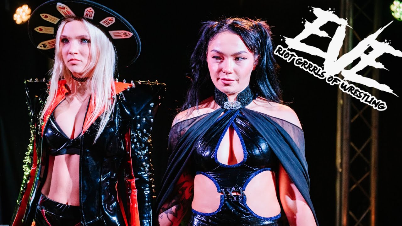 AEW Julia Hart & Sky Blue vs Safire Reed & Millie McKenzie - EVE x The World