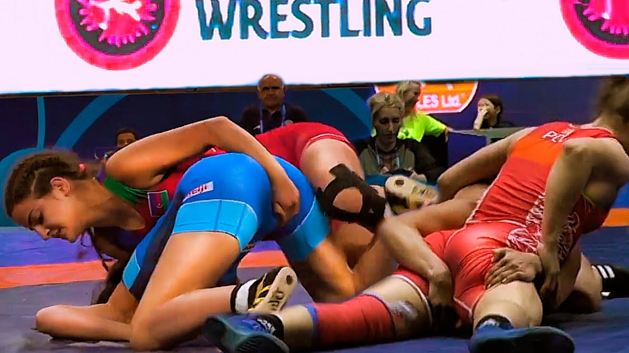 Girls Wrestling - Bowling Grabs and Rule-Breaking Moves for Victory