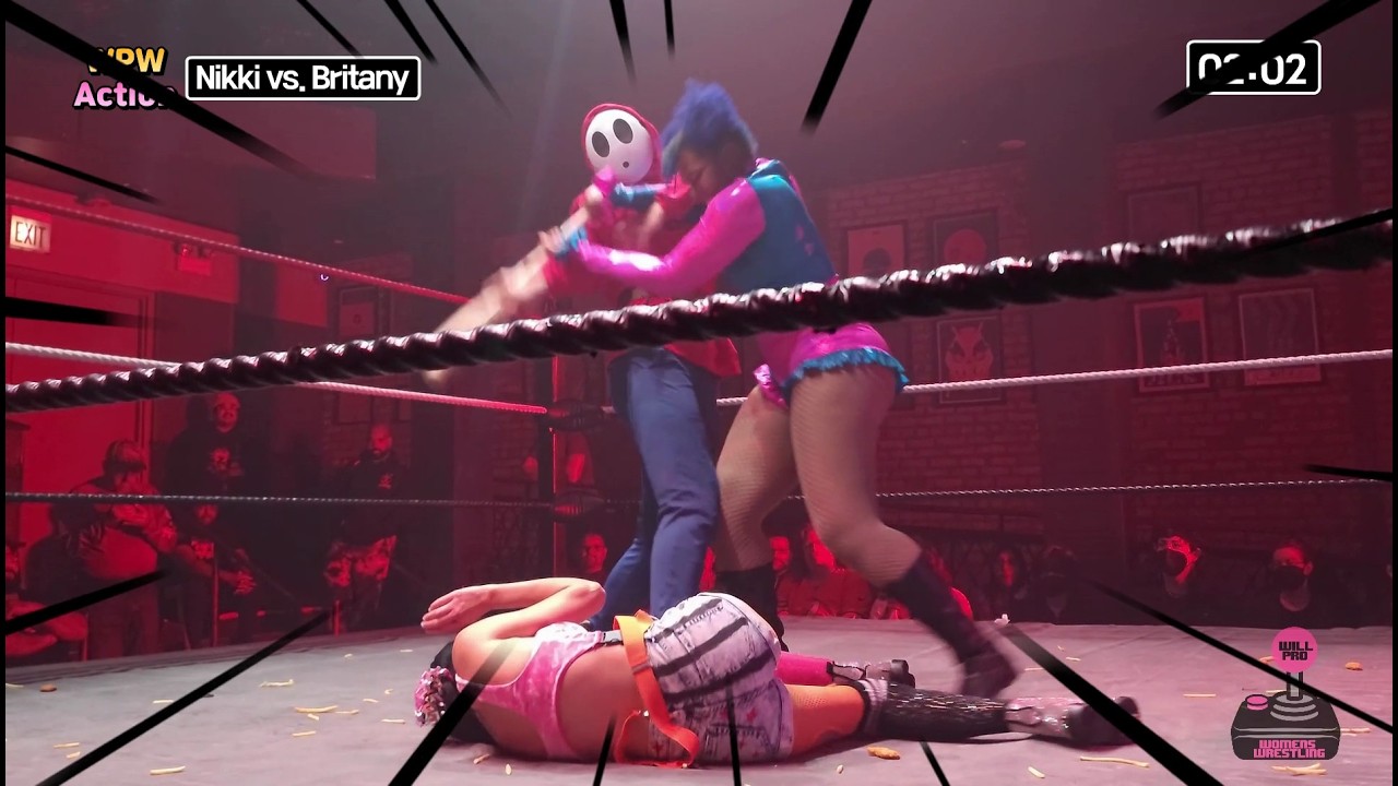"Harley Quinn" Nikki Rebol vs. Britany Kay 2024 #WPWWomen Ep.274-1 background