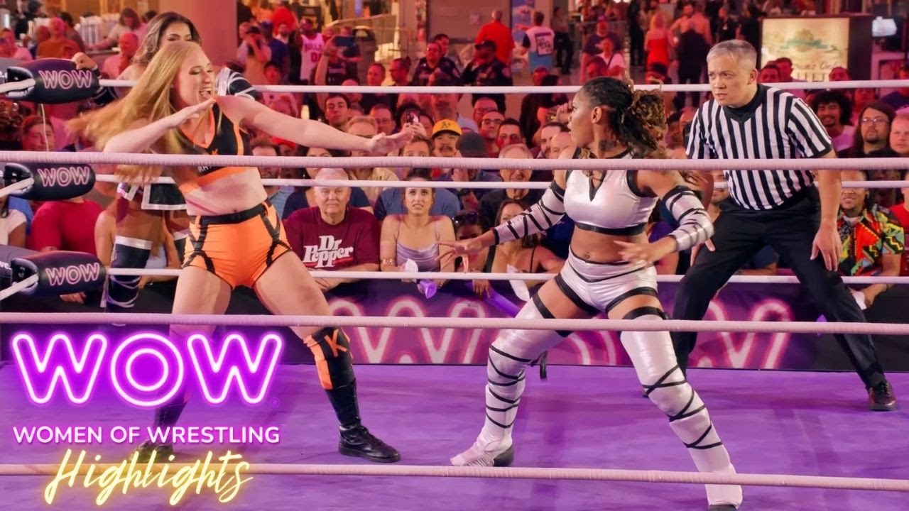 Curtain Up: Las Vegas | Highlights - Episode 407 | WOW - Women Of Wrestling background