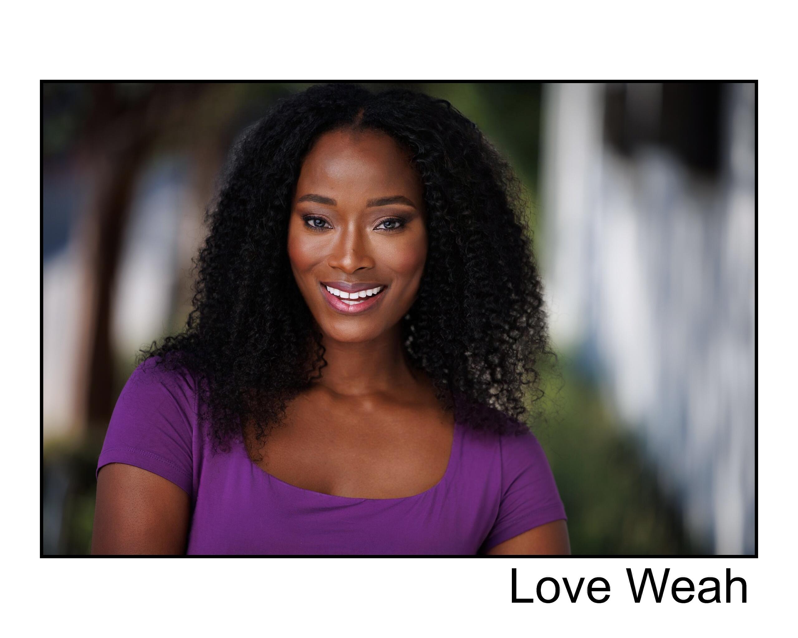 actor Love Weah large photo
