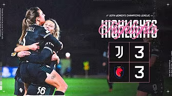 Late DRAMA, Big Emotions! 🔥 | Juventus Women 3-3 Lyon | HIGHLIGHTS Uefa Women's Champions League