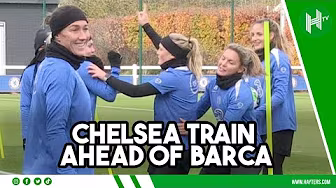 Sam Kerr NOT in training | Chelsea v Barcelona | UWCL