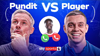 Jamie Carragher vs Leandro Trossard | Player vs Pundit 🏆