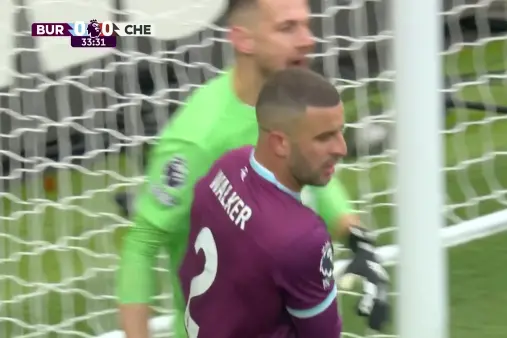 [Highlights] The older, the craftier! Walker makes a desperate clearance to deny Chelsea a certain goal