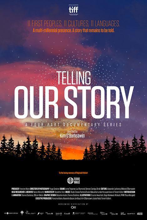 Telling Our Story poster - similar to Mohawk