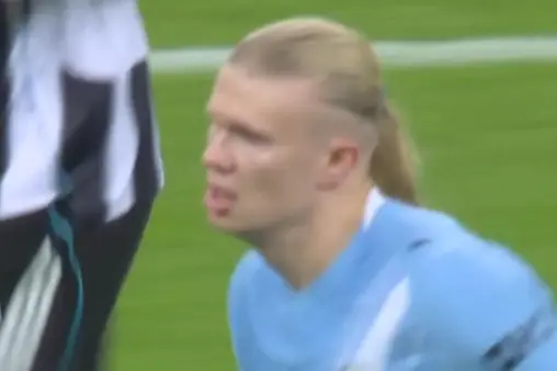 [Highlights] Goalkeeper makes a save! Nico O'Reilly's cutback, Haaland misses a golden chance