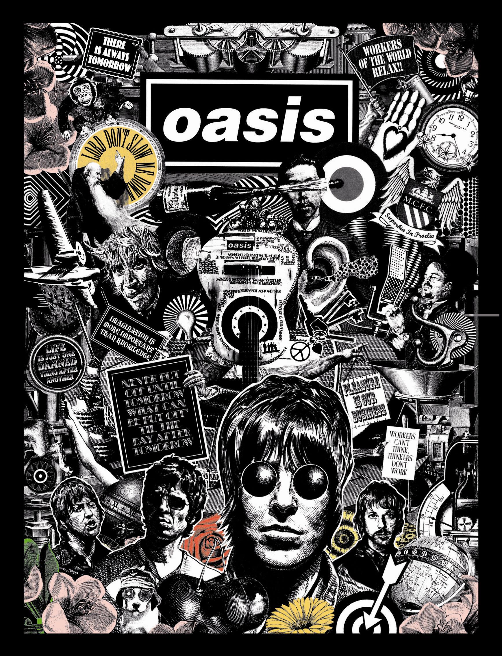 Oasis: Live from Manchester poster - similar to Oasis Knebworth 1996