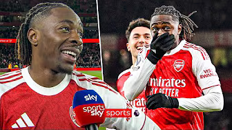 "I prayed for this!" | Ebere Eze REACTS to his North London derby hat-trick