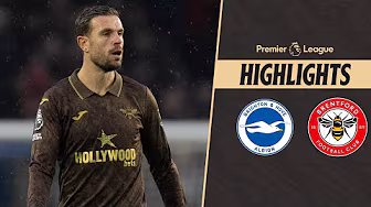 Thiago scores in defeat at the Amex | Brighton 2-1 Brentford | Premier League Highlights
