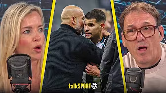 "NOT YOUR PLAYER!" Tony Cascarino SLAMS Pep Guardiola Approaching OPPOSITION Players at Full Time