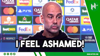 I feel EMBARRASSED & ASHAMED! | Pep Guardiola apologises for Newcastle incident