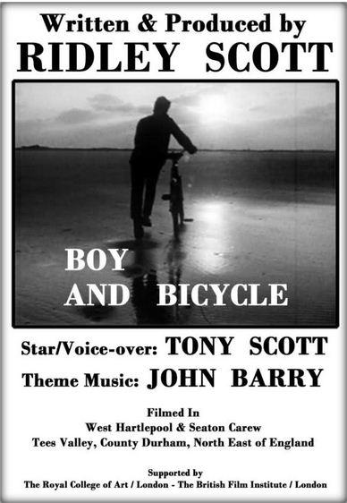 Boy and Bicycle poster - similar to The Hook