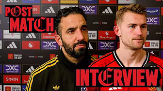 Ruben Amorim & Matthijs De Ligt React To Everton Defeat