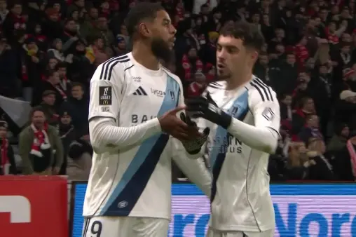 [Goal] Post assist! Marchetti's long-range shot hits the post, Geerbers scores on the rebound