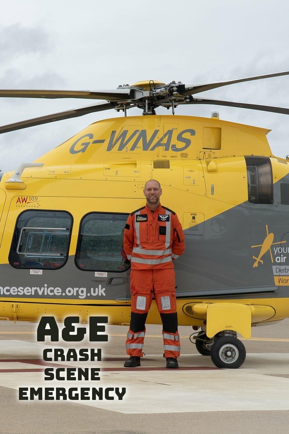 A&E Crash Scene Emergency backdrop
