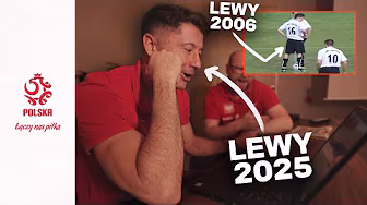 LEWANDOWSKI OGLĄDA SWOJE GOLE Z 2006 | Pokazaliśmy Lewemu jego pierwsze gole dla Znicza Pruszków