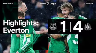 THIAW AT THE DOUBLE! Everton 1 Newcastle United 4 | Premier League Highlights