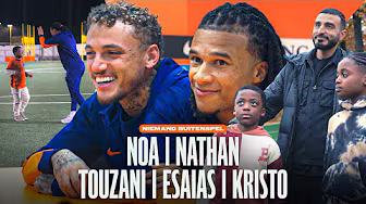 Surprised by Noa Lang & Nathan Aké 😍 I ING Niemand Buitenspel 🧡