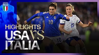 USA-Italia 3-0 | Femminile | Amichevole