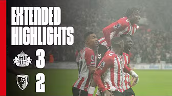 Extended Premier League Highlights | Sunderland AFC 3 - 2 AFC Bournemouth