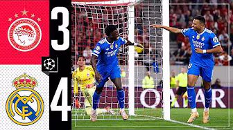 HIGHLIGHTS | Olympiacos 3-4 Real Madrid | Champions League