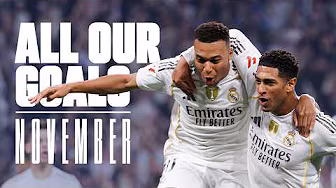 ALL OUR NOVEMBER GOALS | Real Madrid
