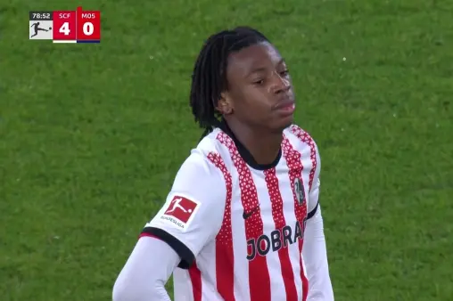 [Highlights] Manzambi scores with a push shot, but Matanovic is offside and the goal is disallowed