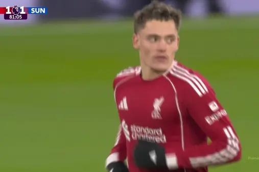 [Goal] Lightning equalizer! Wirtz's shot hits Mukiele and deflects into the net