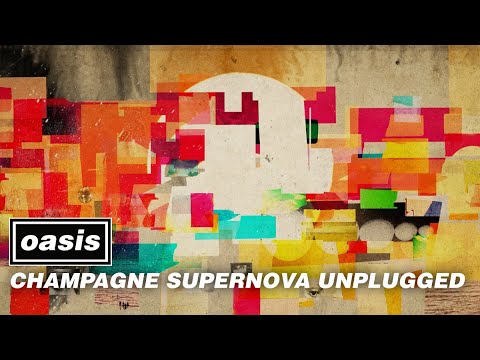 Oasis - 'Champagne Supernova (unplugged)' Official Visualiser background