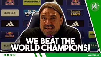 We beat the WORLD CHAMPIONS! | Daniel Farke | Leeds 3-1 Chelsea
