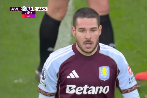 [Goal] The winner arrives! Arsenal's defense in disarray, Buendía scores with a tap-in