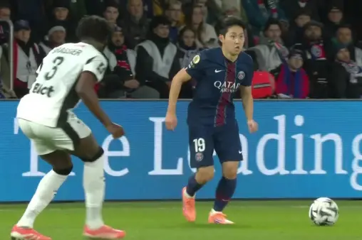 [Highlights] Lee Kang-in's lofted cross, Mayulu slightly slow to follow up and misses the chance