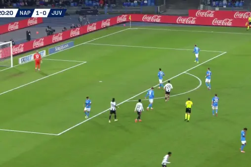 [Highlights] Hasty shot! Yildiz's long-range effort from outside the box sails wildly over the bar