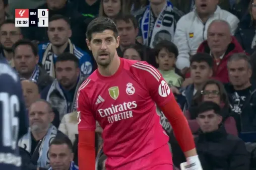 [Highlights] Carelessness costs! Courtois nearly loses possession with a slow pass