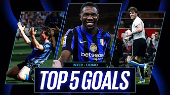 DALL’INCORNATA DI BERGOMI ALLA SENTENZA DI THURAM 🤩🔥 | TOP 5 GOL vs COMO ⚽