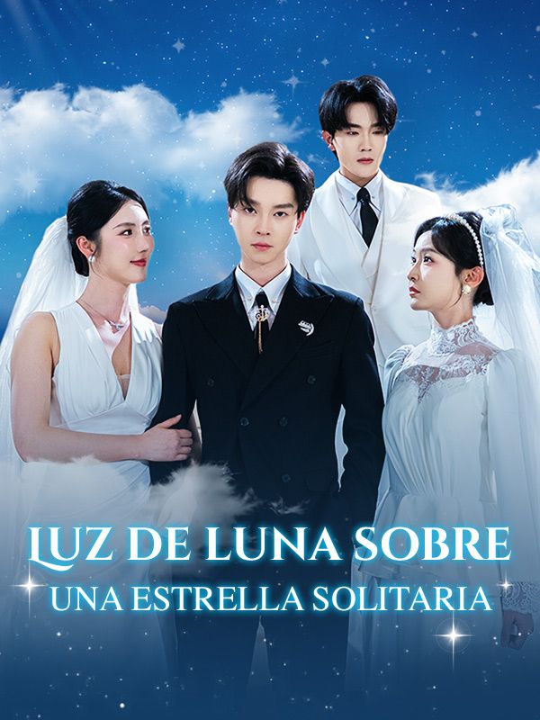 Luz de luna sobre una estrella solitaria poster