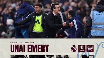 "We were believing in our victory" 🏆 Unai Emery FULL Post Match Interview