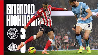 Extended Premier League Highlights | Man City 3 - 0 Sunderland AFC
