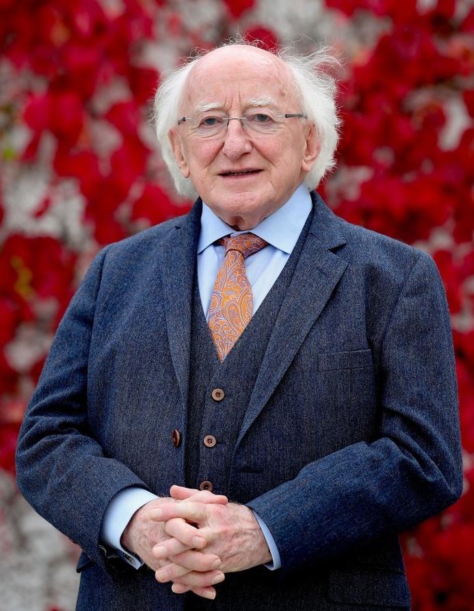 actor Michael D. Higgins large photo