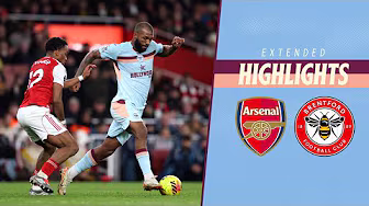 Arsenal 2-0 Brentford | Extended Premier League Highlights