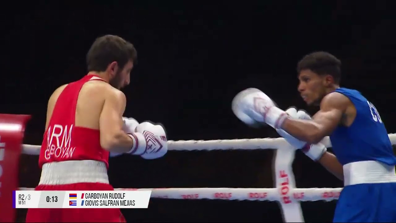 QF 51kg GARBOYAN Rudolf 🇦🇲 vs GIOVIS Salfran Mejias 🇨🇺 | IBA 2025 Men’s WBCHs