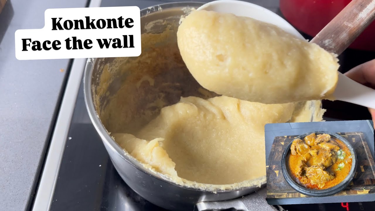 Konkonte Recipe | How To Easily Make Konkonte | Face The Wall | Step by Step | Lovystouch