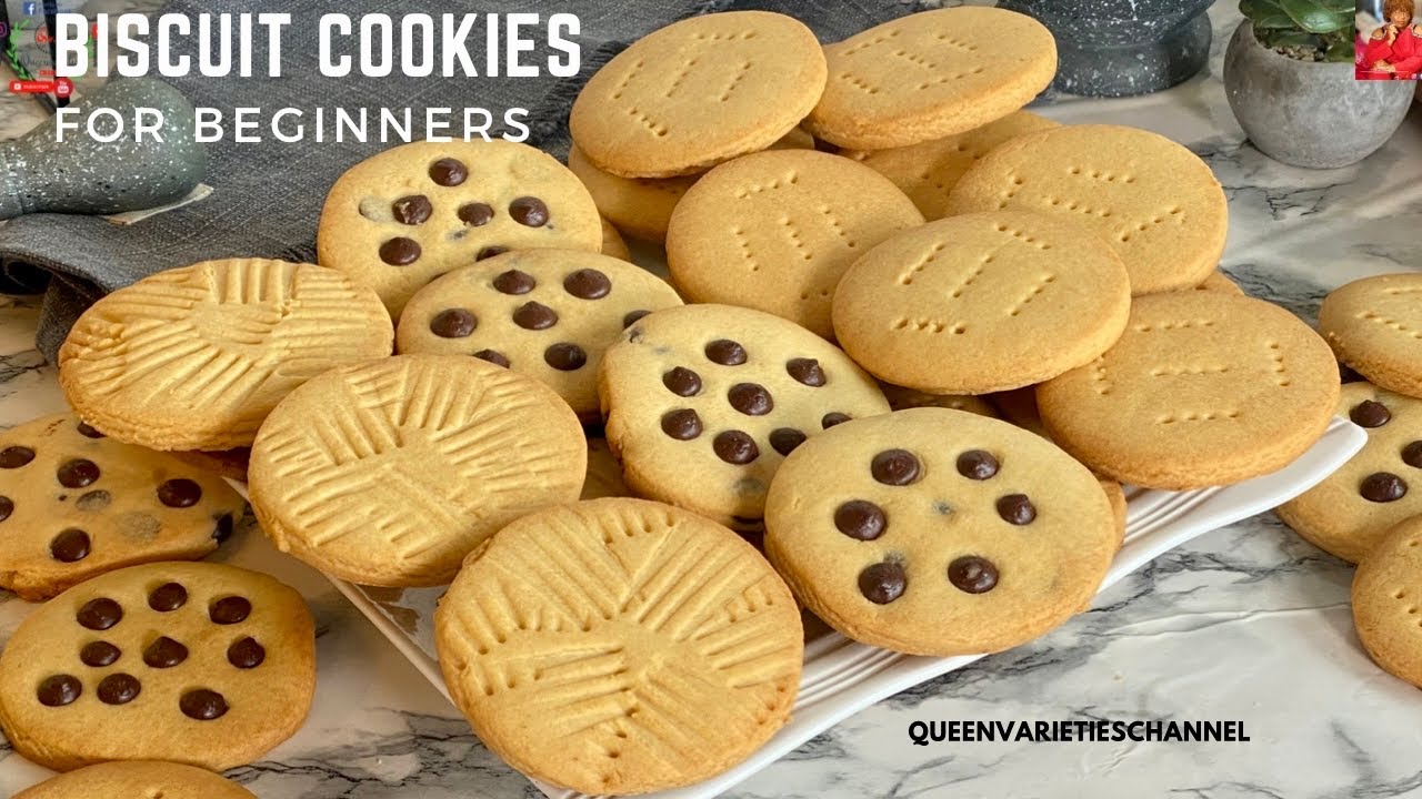 ✅BISCUIT RECIPE FOR BEGINNERS | Step-by-step | SIMPLE BISCUIT COOKIES RECIPE| Homemade Butter Cookie background